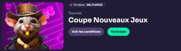 WinSpirit Casino tournoi